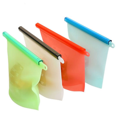 Sac de stockage à usage réutilisable en silicone de qualité alimentaire