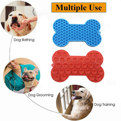 Mat de silicone pour chiens en silicone personnalisé pour une alimentation lente