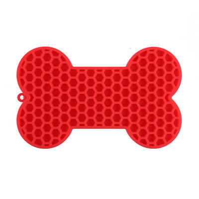 Mat de silicone pour chiens en silicone personnalisé pour une alimentation lente