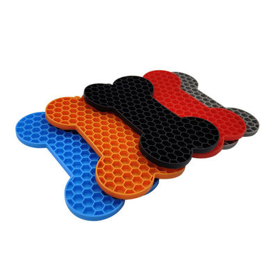 Mat de silicone pour chiens en silicone personnalisé pour une alimentation lente