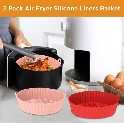 1.96cm*17cm*6.5cm Silicone Air Fryer Liner pour les besoins de cuisson durables et réutilisables