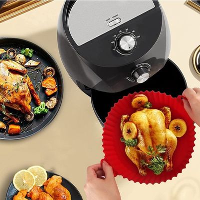 1.96cm*17cm*6.5cm Silicone Air Fryer Liner pour les besoins de cuisson durables et réutilisables