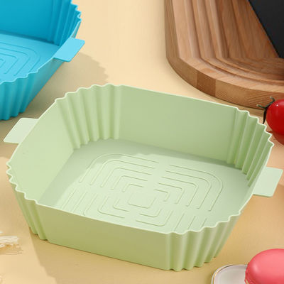 Friture à air durable Pâtisserie en silicone pour le tapis de cuisson et le panier