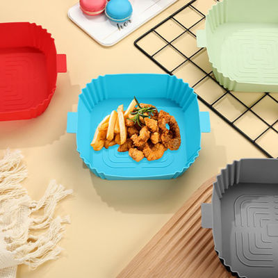 Friture à air durable Pâtisserie en silicone pour le tapis de cuisson et le panier