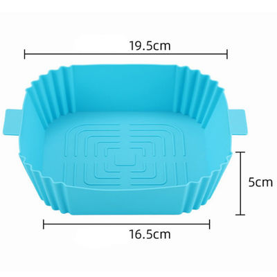 Friture à air durable Pâtisserie en silicone pour le tapis de cuisson et le panier